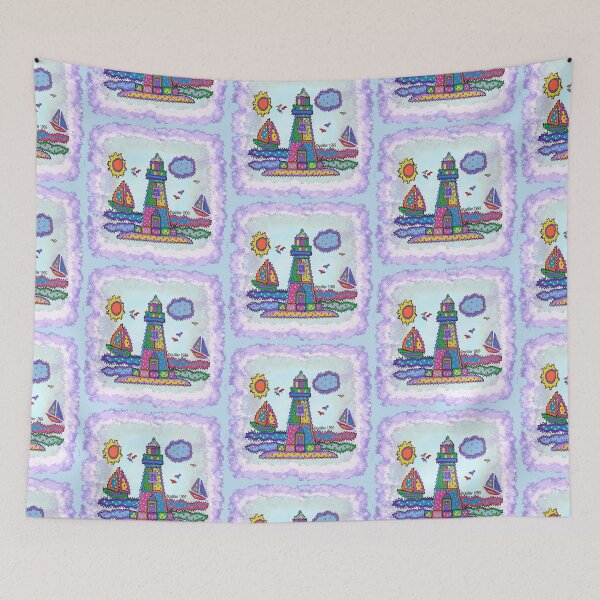 Item preview, Patch Lighthouse designed and sold by artmuvz.