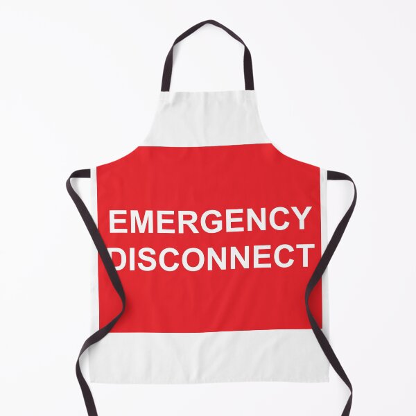 Item preview, Emergency Disconnect Label designed and sold by Mr. Electrician.