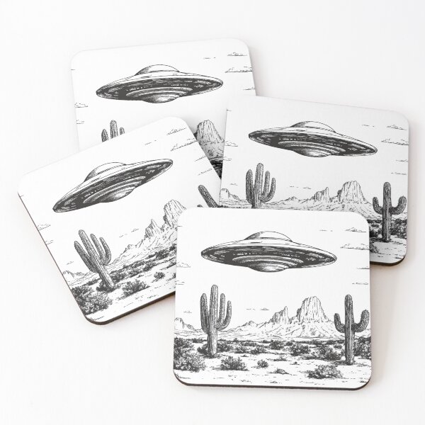 Item preview, Copy of UFO In Western Desert Space designed and sold by Jcat7.