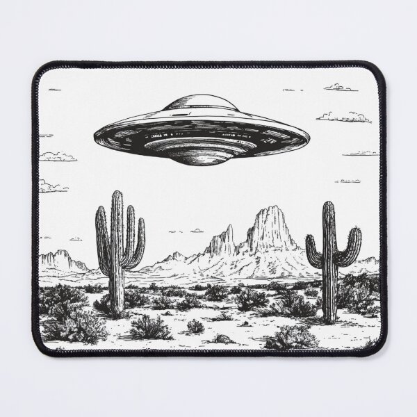 Item preview, Copy of UFO In Western Desert Space designed and sold by Jcat7.