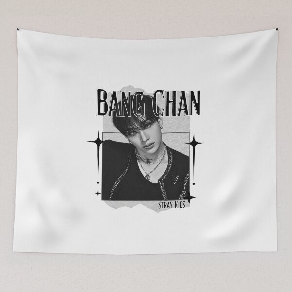 Item preview, Bang Chan Stray Kids Monochrome Black and White Classic Design Collage  designed and sold by HELL0WBELLO.