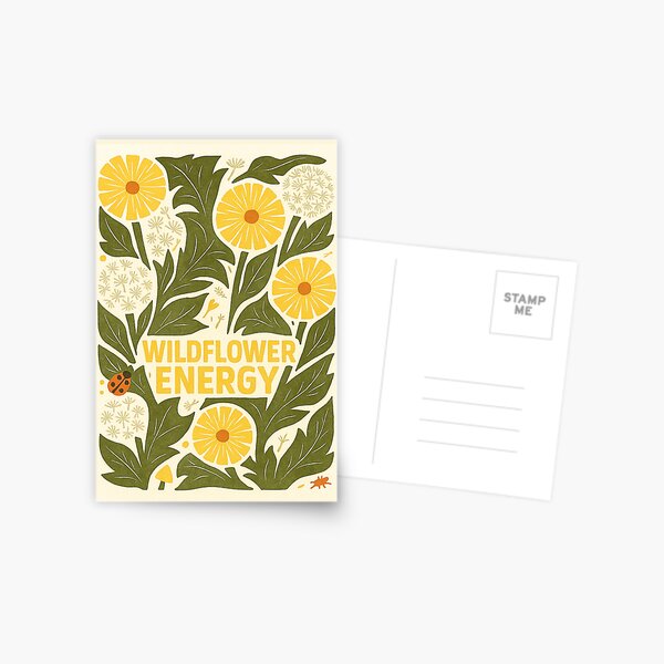 Item preview, Wildflower Energy – Blooming Courage Series designed and sold by OpenArt.