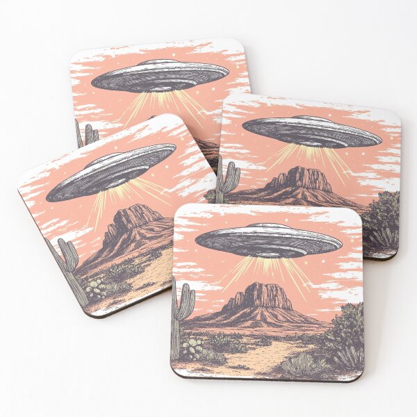 Item preview, Copy of UFO In Western Desert Space designed and sold by Jcat7.