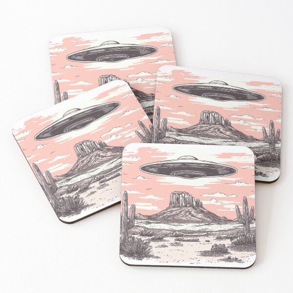 Item preview, Copy of UFO In Western Desert Space designed and sold by Jcat7.