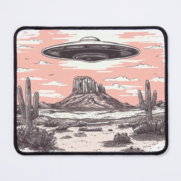 Item preview, Copy of UFO In Western Desert Space designed and sold by Jcat7.