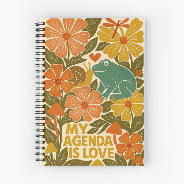 Item preview, My Agenda Is Love – Mushroom Meadow - Blooming Courage Series designed and sold by OpenArt.