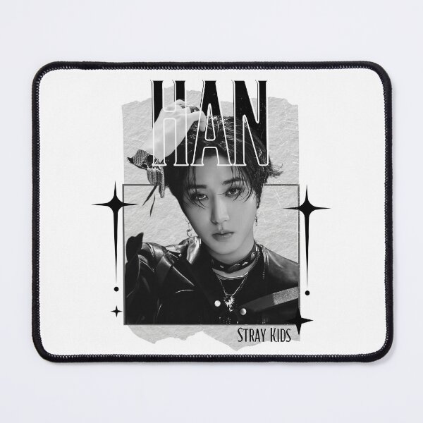 Item preview, Han Stray Kids Monochrome Black and White Classic Design Collage designed and sold by HELL0WBELLO.