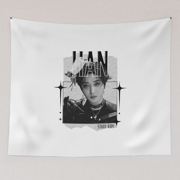 Item preview, Han Stray Kids Monochrome Black and White Classic Design Collage  designed and sold by HELL0WBELLO.