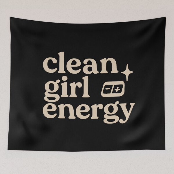 Item preview, Clean Girl Energy – Minimalist Aesthetic Tee designed and sold by ALITOPRINCE.