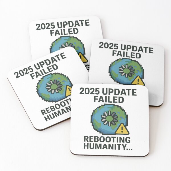 Item preview, 2025 Update Failed Pixel Earth – Funny Glitch Rebooting Humanity Tech Shirt designed and sold by VoidBloom Studio.