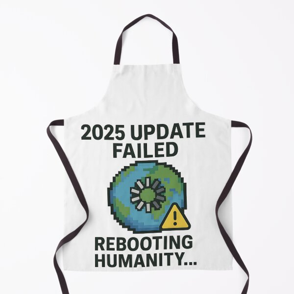 Item preview, 2025 Update Failed Pixel Earth – Funny Glitch Rebooting Humanity Tech Shirt designed and sold by VoidBloom Studio.