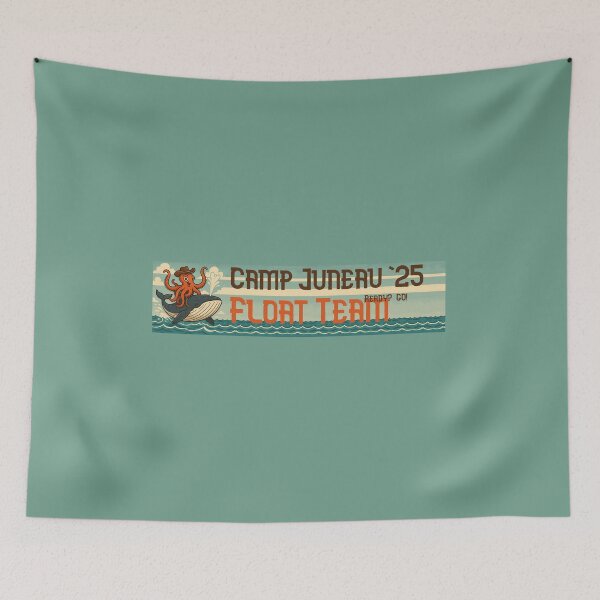 Item preview, Camp Juneau '25 Float Whale designed and sold by RoggeRN.