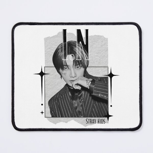 Item preview, I.N Stray Kids Monochrome Black and White Classic Design Collage designed and sold by HELL0WBELLO.
