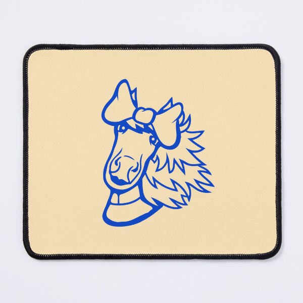 Item preview, Horse Girl Pony Beautiful Long Hair Bow Tie Drawing designed and sold by shirt-o-mat.