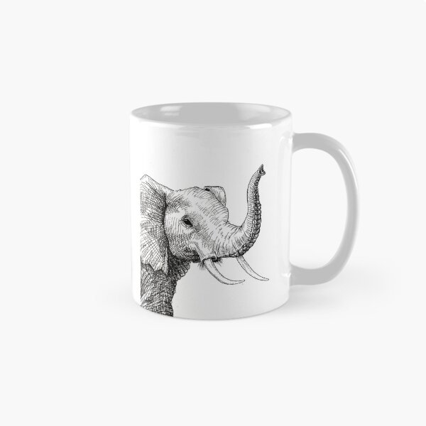 Item preview, Elephant - Black and White  designed and sold by Samantha-art.