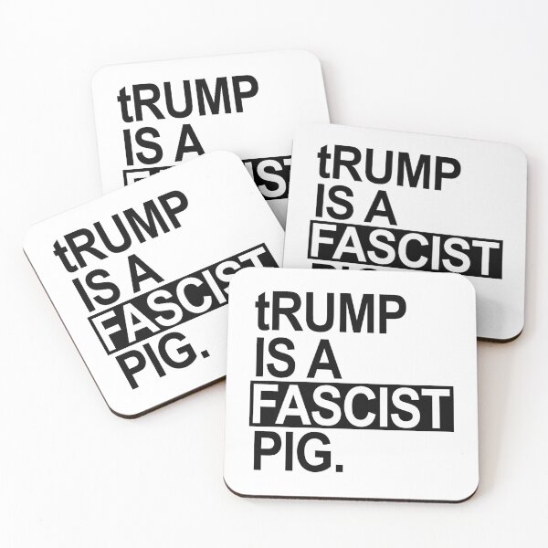Artikelvorschau, trump is a fascist pig - black entworfen und verkauft von Thelittlelord.