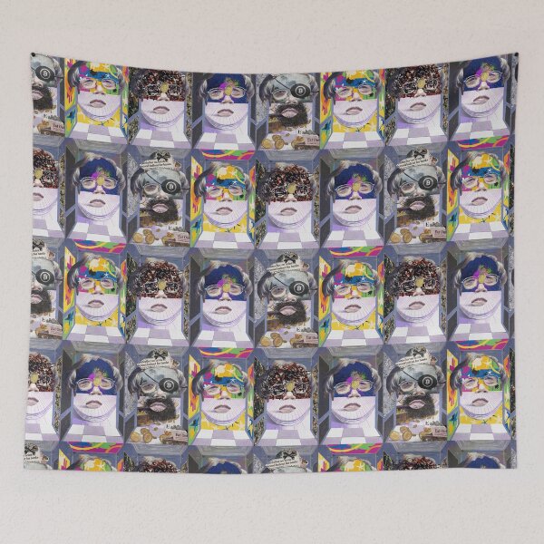 Item preview, Rostro de Satoshi Nakamoto Estética Retro #1-4 designed and sold by CyberRex.