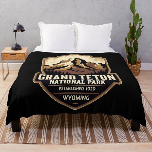 Item preview, Grand Teton National Park - Wyoming - US  designed and sold by GoodOldVintage.