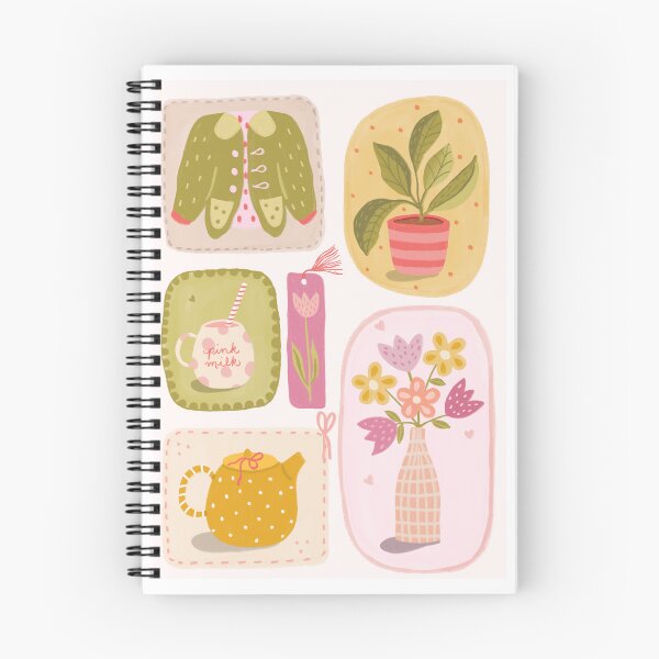 Item preview, Ilustración relajante en acuarela y lápiz designed and sold by Monie Illustrates.