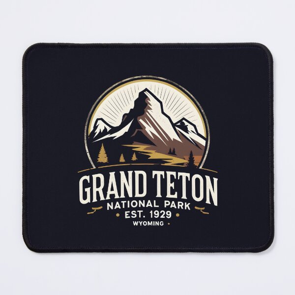 Item preview, Grand Teton National Park - Wyoming - US  designed and sold by GoodOldVintage.