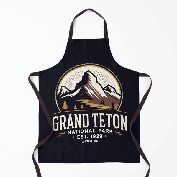 Item preview, Grand Teton National Park - Wyoming - US designed and sold by GoodOldVintage.