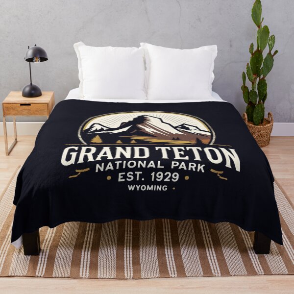 Item preview, Grand Teton National Park - Wyoming - US  designed and sold by GoodOldVintage.