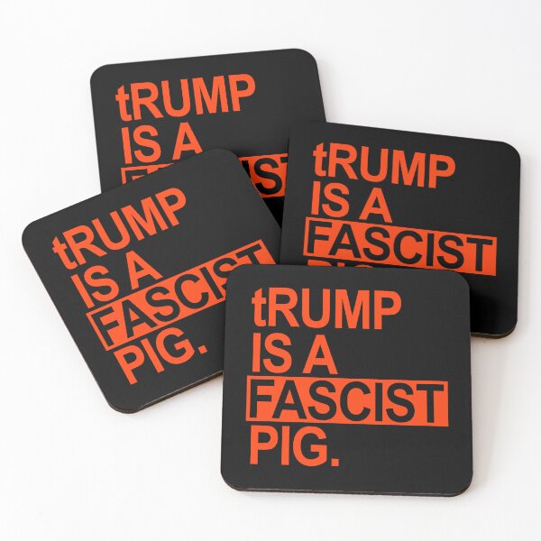 Artikelvorschau, trump is a fascist pig - prison orange entworfen und verkauft von Thelittlelord.