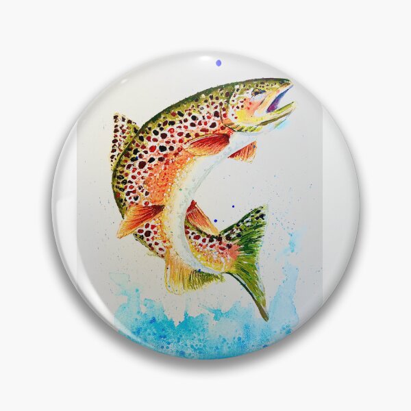 Item preview, Brown Trout - Colour designed and sold by Samantha-art.