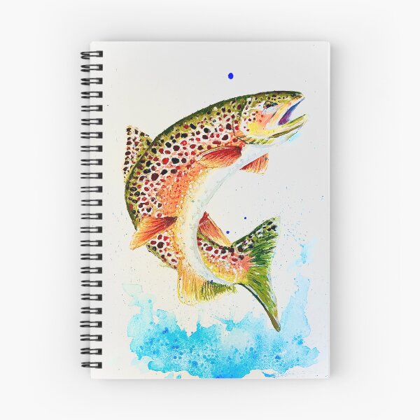 Item preview, Brown Trout - Colour designed and sold by Samantha-art.