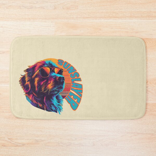Item preview, Sunslayer Retro Dog and Sunset designed and sold by AM-Storefront.