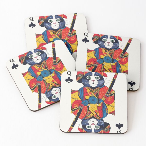 Item preview, Japanese Cat King of Spades designed and sold by ModernJapan.