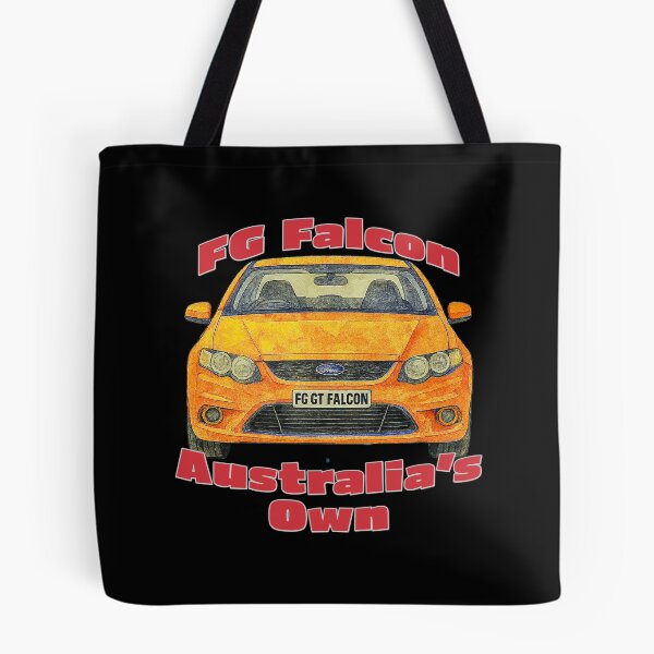 Item preview, FG GT Falcon orange front view Australias Own artwork designed and sold by Michael van der Hoorn.