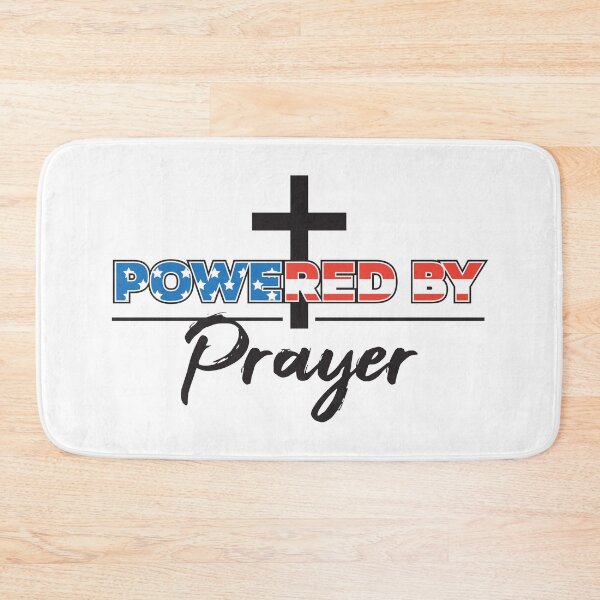 Item preview, USA - Powered by Prayer designed and sold by PatriotPro.