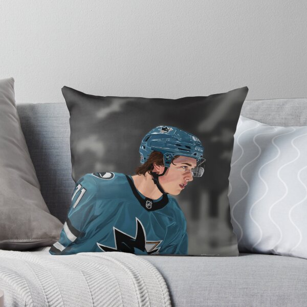 Item preview, “the future is teal” macklin celebrini portrait designed and sold by notbelovd.