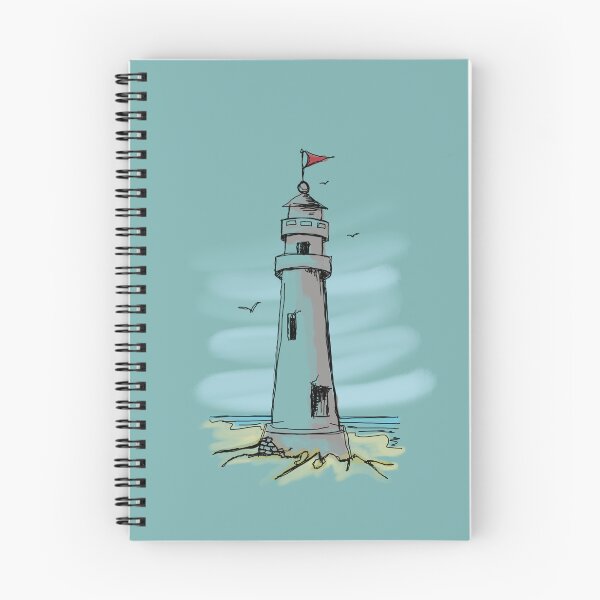 Item preview, Beacon by the Sea designed and sold by Way-Of-Art.
