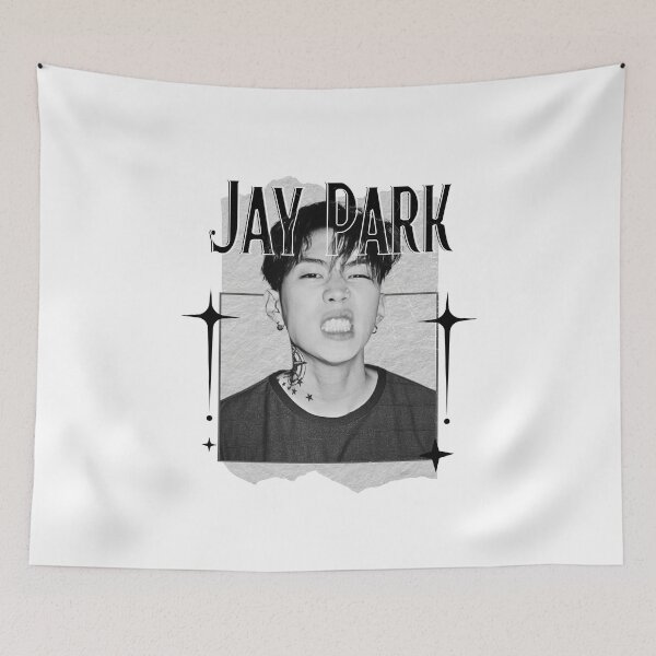Item preview, Jay Park Monochrome Black and White Classic Design Collage  designed and sold by HELL0WBELLO.