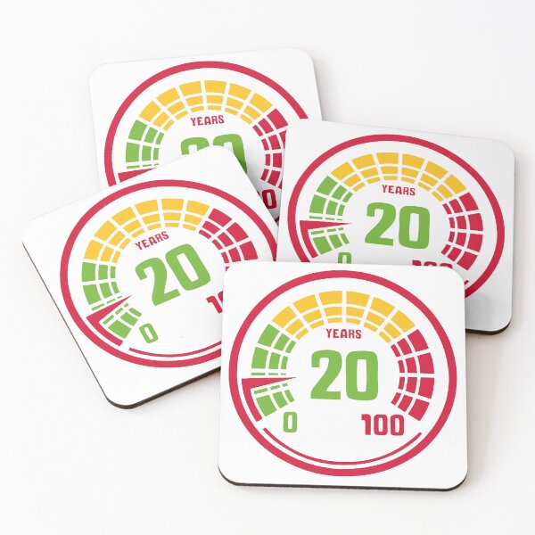 Item preview, 20 years old age youth birthday counter designed and sold by Achille3777.