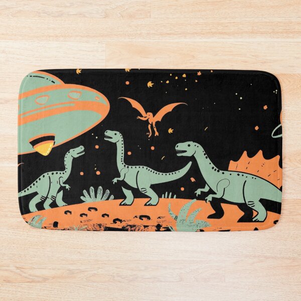 Item preview, Funny UFO Alien Abduction Dinosaur designed and sold by Jcat7.
