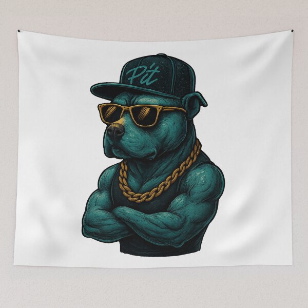 Item preview, Pitbull Swagger designed and sold by Mjonkey.