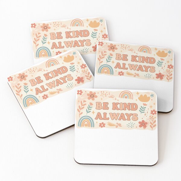 Item preview,  Be Kind Always – Boho Rainbow Positivity  designed and sold by FitEnvy.