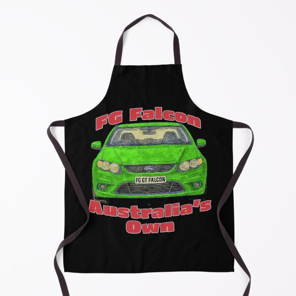 Item preview, FG GT Falcon green front view Australias Own artwork designed and sold by Michael van der Hoorn.
