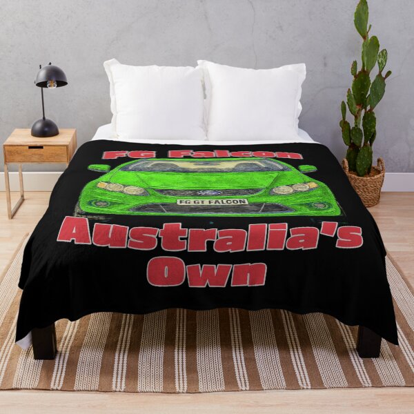 Item preview, FG GT Falcon green front view Australias Own artwork designed and sold by Michael van der Hoorn.