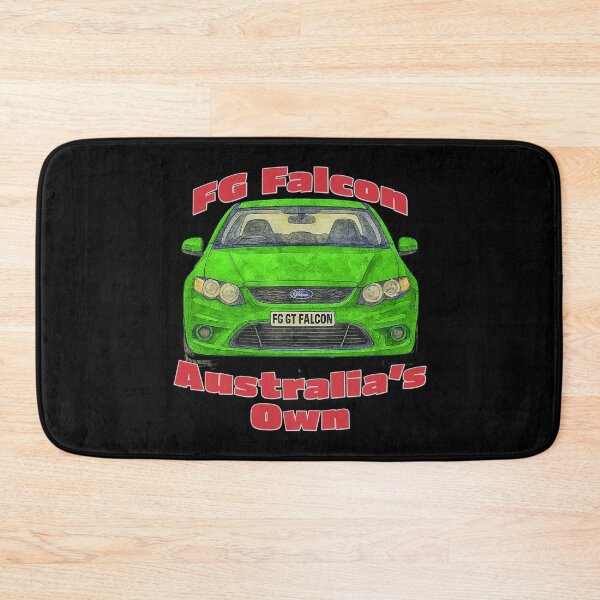 Item preview, FG GT Falcon green front view Australias Own artwork designed and sold by Michael van der Hoorn.