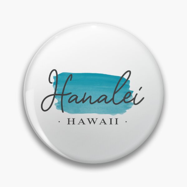 Item preview, Hanalei Hawaii (Brush) designed and sold by Whackadoodletee.