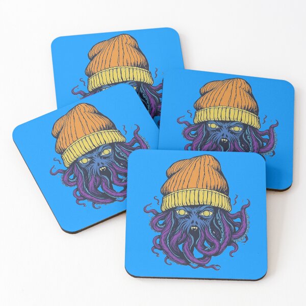 Item preview, Octopus wearing a beanie designed and sold by RadManDesigns.