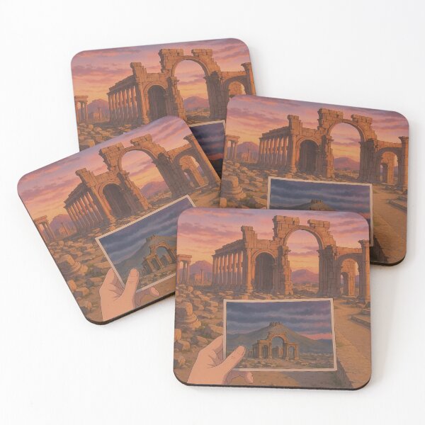 Item preview, Drawing of the Arch of Triumph in Palmyra designed and sold by  Bride of the desert.