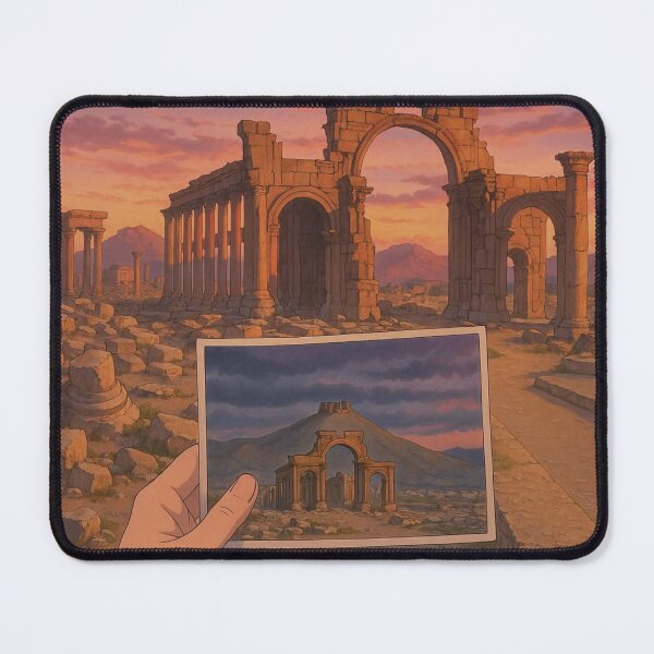 Item preview, Drawing of the Arch of Triumph in Palmyra designed and sold by  Bride of the desert.