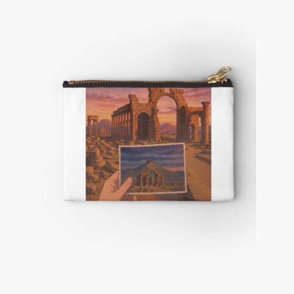 Item preview, Drawing of the Arch of Triumph in Palmyra designed and sold by  Bride of the desert.