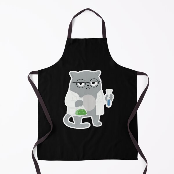 Item preview, Grumpy Scientist Cat designed and sold by Jendrik1507.