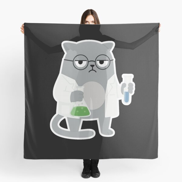 Item preview, Grumpy Scientist Cat designed and sold by Jendrik1507.